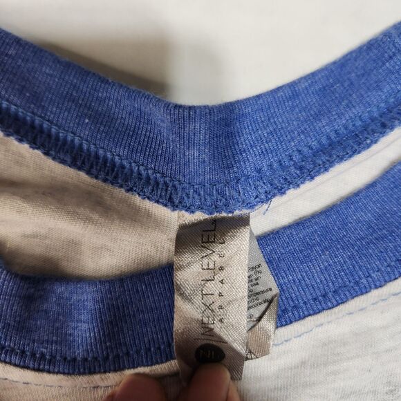 Next Level Galveston Collage Whitecaps Graphic 1/4 Sleeve T Sm. - Picture 4 of 4